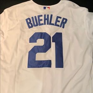 COPY - Sz 40 Walker Buehler 21 Dodgers Jersey
